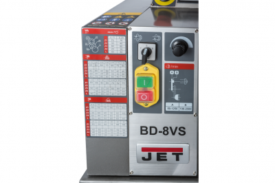 Фото JET BD-8VS Настольный токарный станок по металлу в интернет-магазине ToolHaus.ru